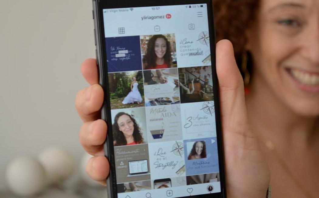 Instagram Yliria Gómez - Mentora de Negocios Online